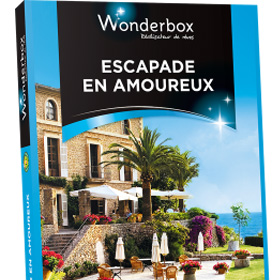60 coffrets Wonderbox « Escapade en amoureux » à gagner