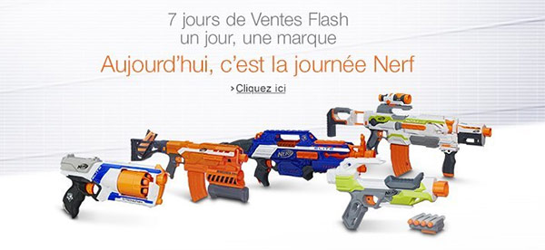 Promos jouets Nerf