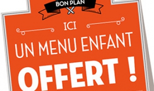 Réduction Tablapizza : 1 repas adulte = 1 repas enfant gratuit