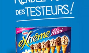 Test de glaces Extrême Mini : 2000 boîtes gratuites