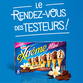 Test de glaces Extrême Mini : 2000 boîtes gratuites