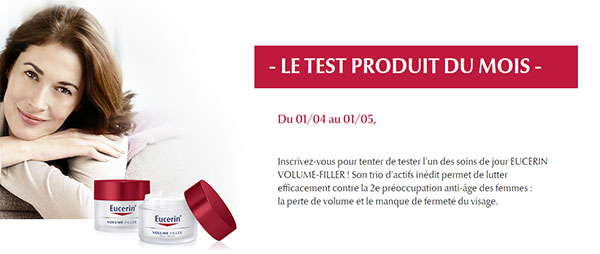 Testez gratuitement la crème Volume-Filler d’Eucerin