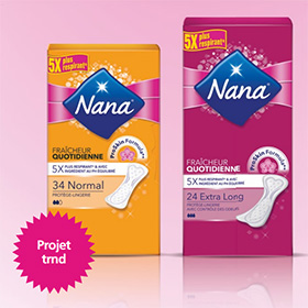 Test des protège-lingeries Nana : 4000 paquets gratuits