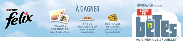 Jeu concours Félix Purina