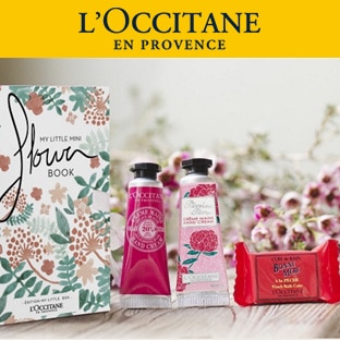 Code promo L’Occitane : Coffret Mini Flower Book offert