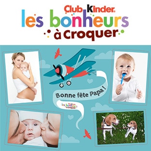 Club Kinder Fête des Pères : 500 posters vidéo offerts