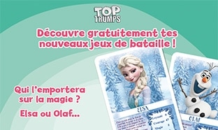 Test du jeu de bataille Top Trumps : 1000 jeux gratuits