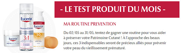 Testez gratuitement l’une des 30 routines « Prévention » Eucerin