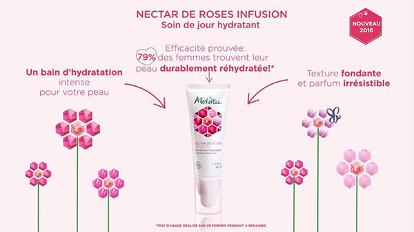 Testez gratuitement le Nectar de Roses Infusion de Melvita : 100 tubes gratuits