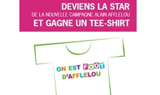 Afflelou : 50’000 t-shirts gratuits + 1 chance de devenir Star