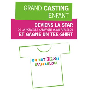 Afflelou : 50’000 t-shirts gratuits + 1 chance de devenir Star