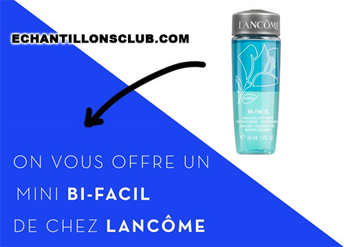 Bi-Facil : Le démaquillant Lancôme gratuit en exclu chez Sephora