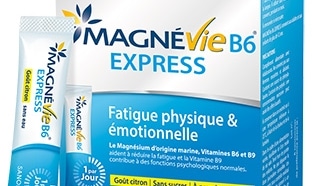 Échantillon du complétement alimentaire Magnévie B6 Express