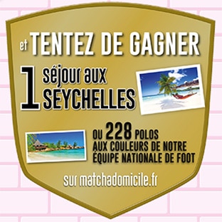 Jeu La Belle adresse : 228 polos FFF et 1 séjour aux Seychelles