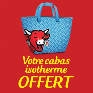 Nos Bel Idées : 3 fromages = 1 sac isotherme Vache Qui Rit offert