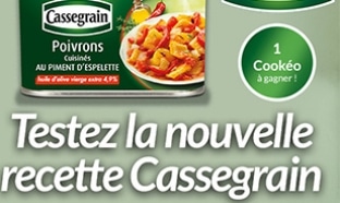 Test Cassegrain : Boîtes gratuites de poivrons cuisinés