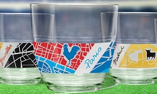 Carrefour Euro 2016 : Verres Duralex Collector à 1€