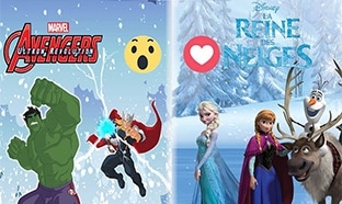 Jeu Flunch : 32 poupées Reine des Neiges et Avengers à gagner