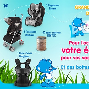 Jeu Infobébés : 19 équipements pour bébés à gagner