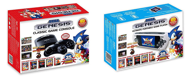 commandez la console Sega Mega Drive