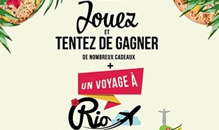 Jeu La Boîte à Pizza : 1 séjour à Rio et 420 cadeaux à gagner