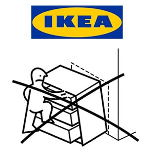 Kits anti-basculement IKEA gratuits : Fixez-le !