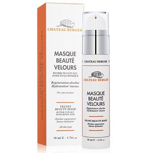 Test du masque Beauté Velours de Château Berger : 100 gratuits