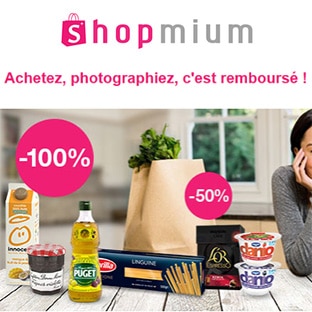 Shopmium : Offres de remboursement simplifiées