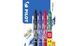 Carrefour : 4 stylos Pilot Frixion à 0,45€ au lieu de 4,90€