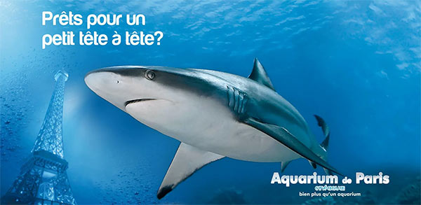 Aquarium de Paris : 2 billets adultes offerts