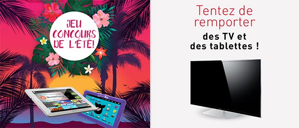 14 cadeaux high-tech à gagner avec tv-replay