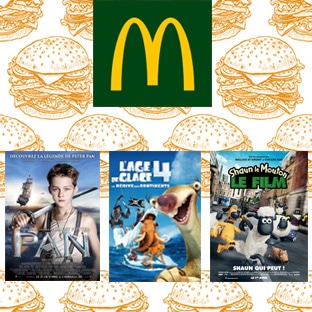 DVD McDo gratuit pour 1 menu + 1 Happy Meal achetés