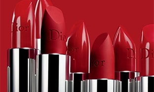 Échantillon Rouges à lèvres Dior : Palette de 4 teintes gratuite