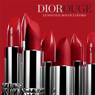 Échantillon Rouges à lèvres Dior : Palette de 4 teintes gratuite