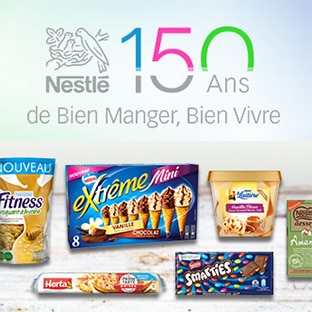 Jeu 150 ans Nestlé : 3500€ en bons d’achat à gagner