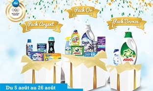 Jeu Envie de Plus : 150 packs de produits P&G à gagner