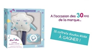 Jeu Luc et Léa : 30 coffrets Doudou étoile Célestin à gagner