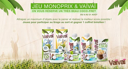 20 coffrets de cadeaux brésiliens et de produits VaïVaï à gagner