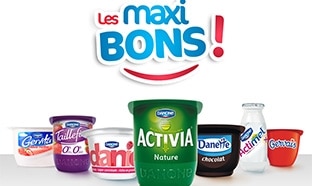 bon de réduction danone et vous