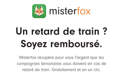 Votre train est retardé ? Misterfox vous aide à vous faire indemniser !