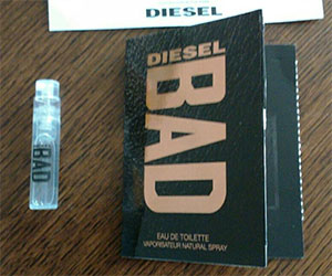 Photo témoin de l'échantillon Disel Bad