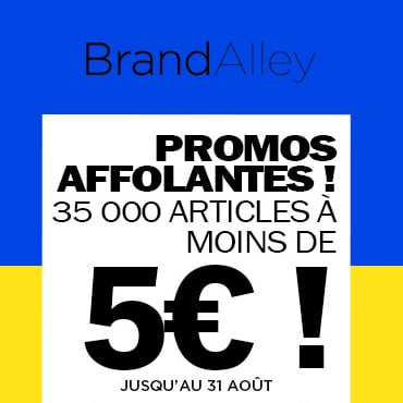 Déstockage Brandalley : 35’000 articles de luxe à moins de 5€