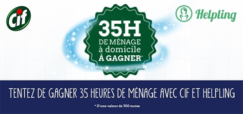 Ménage à domicile et cadeaux à gagner avec Cif & Ma vie en couleurs