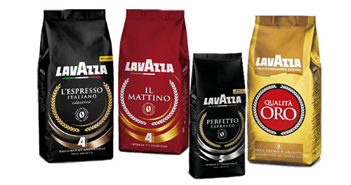 dégustez gratuitement 2 variétés de café en grains Lavazza