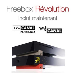 Free box Révolution : 50 Chaînes CanalSat Panorama gratuites