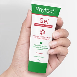 Échantillons gratuits du gel de massage Apaisant Phytact