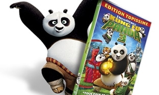 Jeu Isla Délice : 500 DVD Kung Fu Panda 3 à gagner