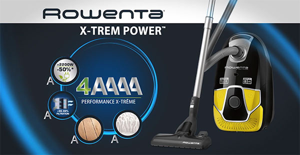 Test gratuit de l'aspirateur X-Trem Power avec sac