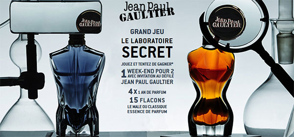 Cadeaux Jean-Paul Gaultier à gagner