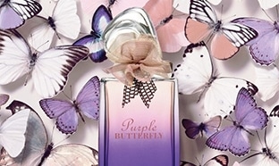 Échantillon gratuit du parfum Purple Butterfly Hanae Mori